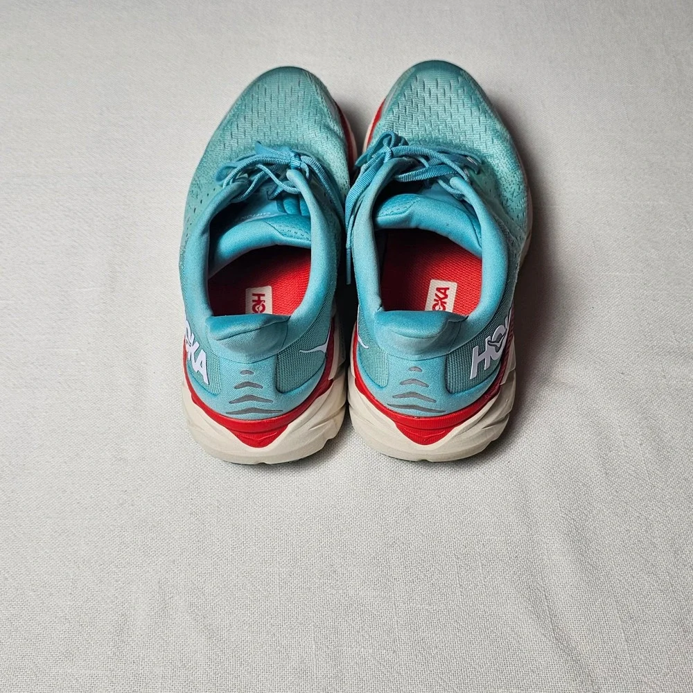 Hoka Clifton 8 Aquarelle Egglit Blue Running Shoes Womens 10 B 1119394 AEBL